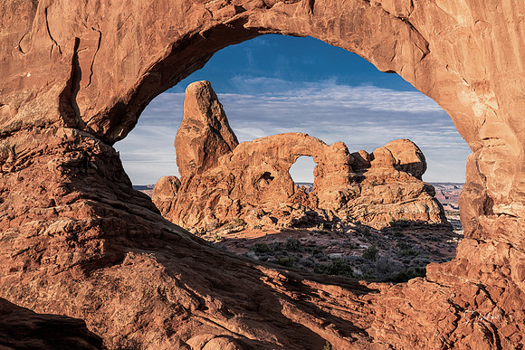 Turret Arch through North Window _DSC8608