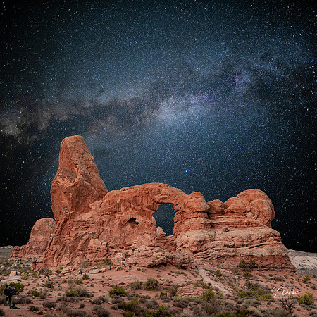 Turret Arch with Milky Way _DSC2327