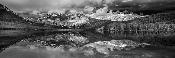Pettit Lake with Clearing Storm