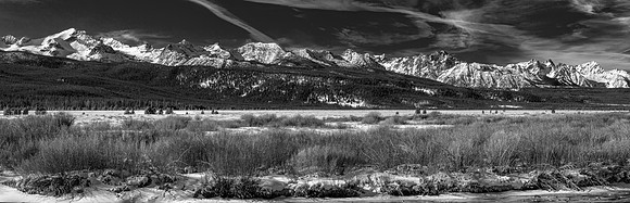 Sawtooth Range from Stanley Valley #1