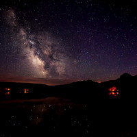 Red Fish Lake Milky Way