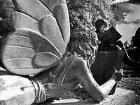 Statues at Ferry