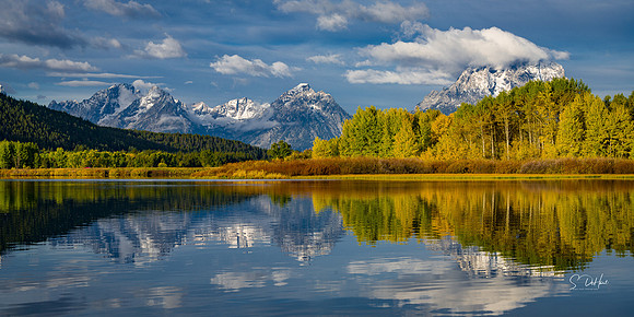 Sunset at Oxbow Bend 4