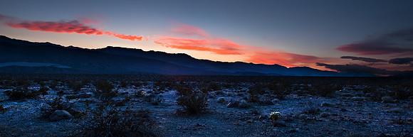 Sunset in Death Valley